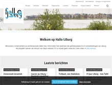 Tablet Screenshot of halloijburg.nl